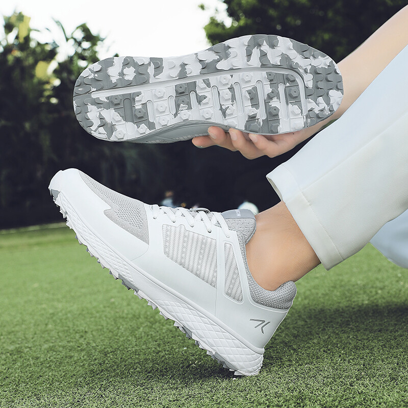 Golfo bateliai Vyriški Tenisas Golfas Vyras Golfo žaidėjas Sportbačiai Golfas Neslystantis Golfas Lauke Pasivaikščiojimo pievele Avalynė Kvėpuojanti rudens vyriška