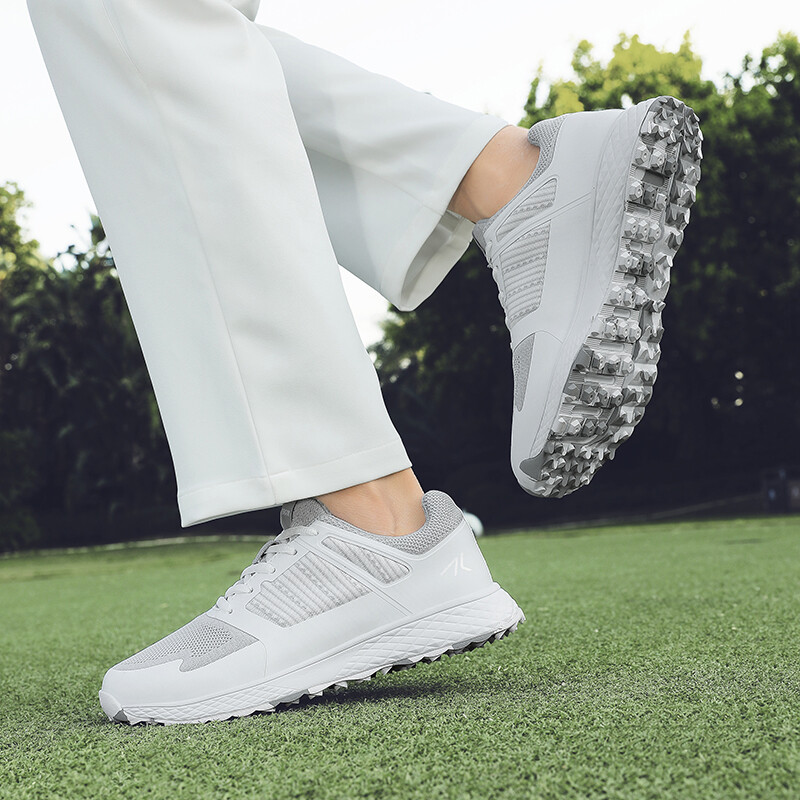 Golfo bateliai Vyriški Tenisas Golfas Vyras Golfo žaidėjas Sportbačiai Golfas Neslystantis Golfas Lauke Pasivaikščiojimo pievele Avalynė Kvėpuojanti rudens vyriška