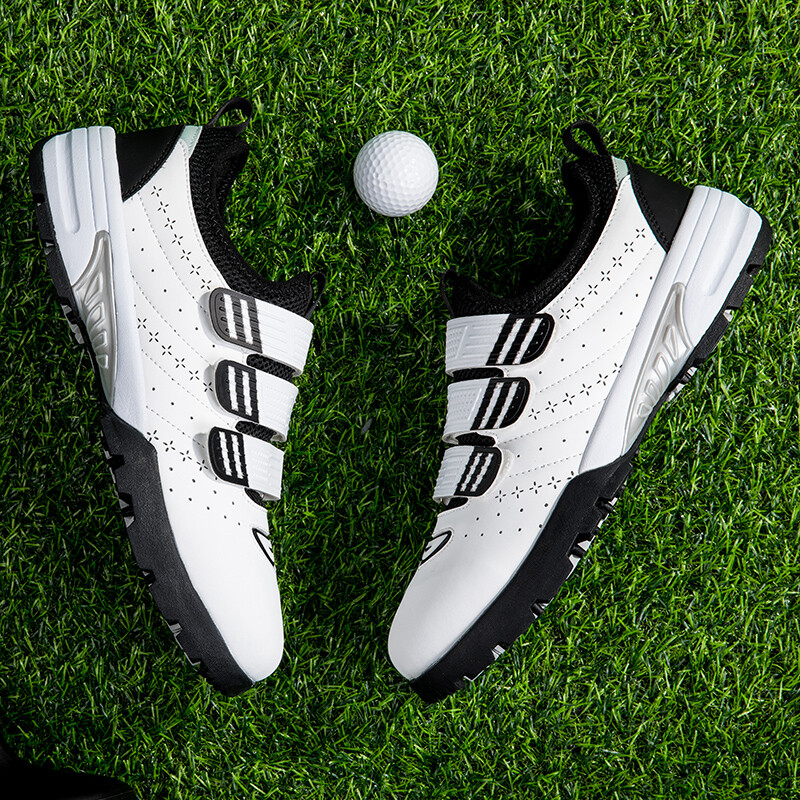 Vyriški ir moteriški nauji profesionalūs golfo neslystantys vandeniui nepralaidūs kvėpuojantys sportiniai batai be nagų vaikščiojimo lauko batai sportiniai batai