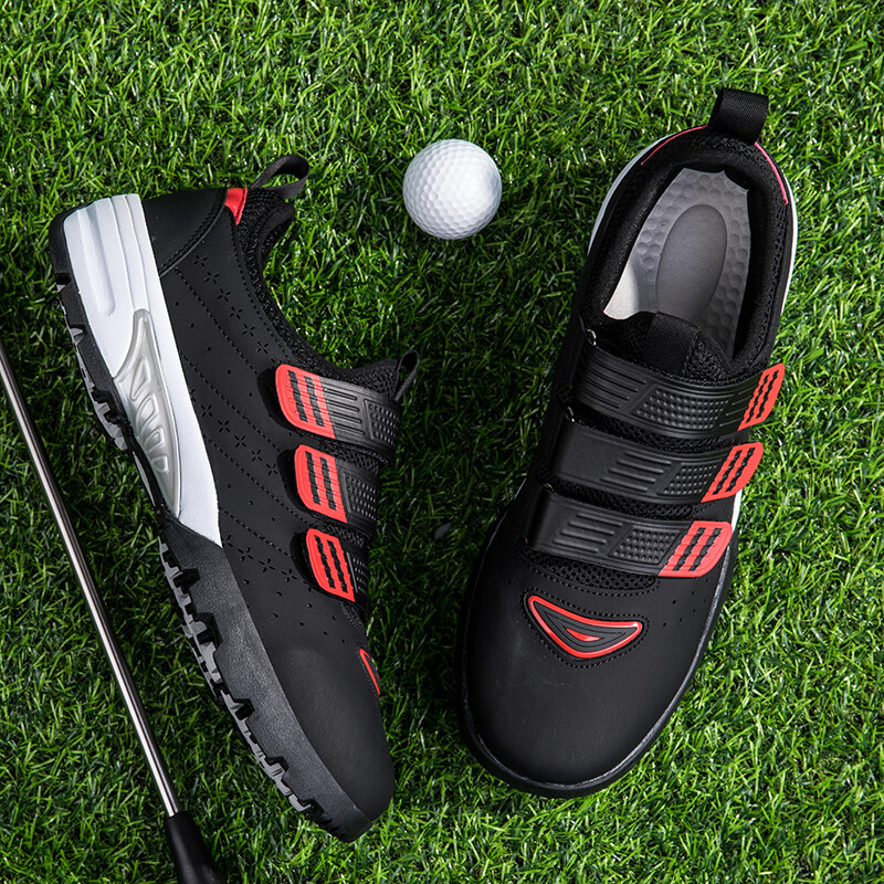 Vyriški ir moteriški nauji profesionalūs golfo neslystantys vandeniui nepralaidūs kvėpuojantys sportiniai batai be nagų vaikščiojimo lauko batai sportiniai batai