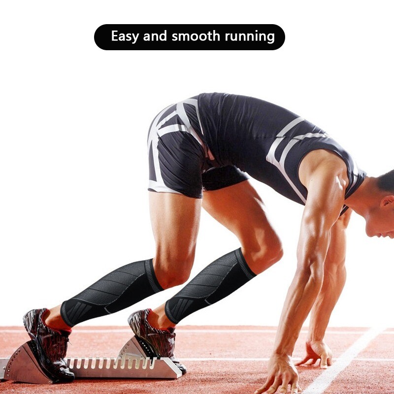 1kom kompresijski rukav za potkoljenicu za muškarce, žene trkače, štitnici za potkoljenice za trčanje, biciklizam, trening, nogomet, košarku, odbojku