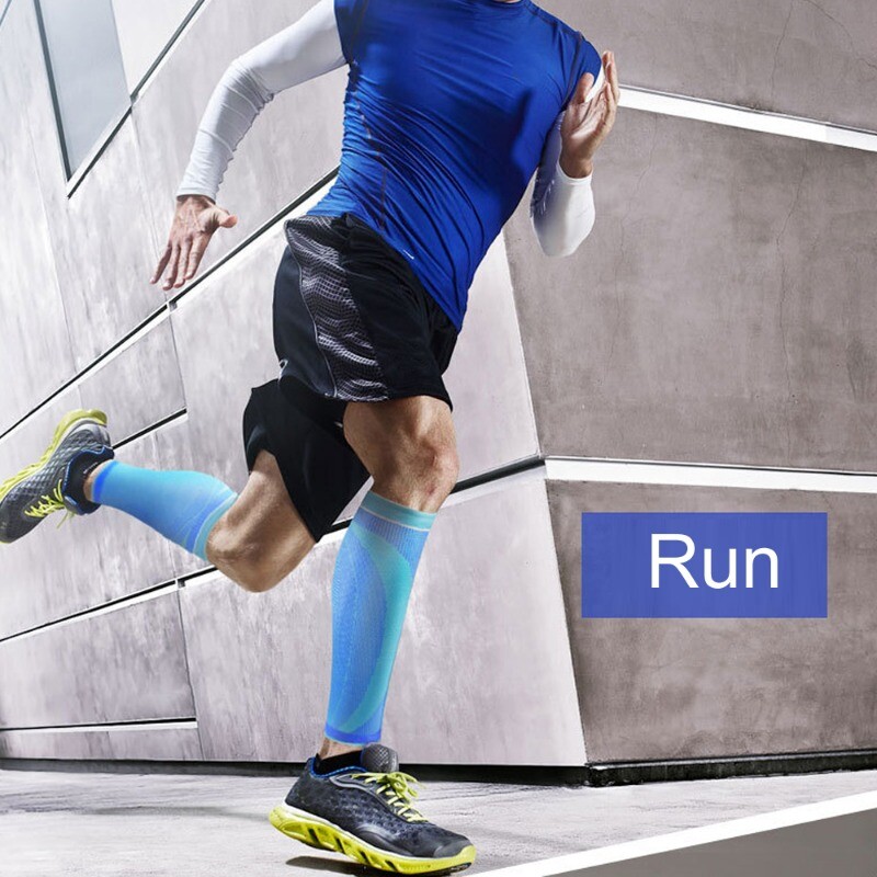 1kom kompresijski rukav za potkoljenicu za muškarce, žene trkače, štitnici za potkoljenice za trčanje, biciklizam, trening, nogomet, košarku, odbojku