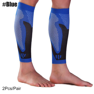 1 par kompresijskih rukava za potkoljenicu - čarape za podršku potkoljenici za ublažavanje grčeva u nogama, nogomet, trčanje, košarka, putovanja, posao, sport