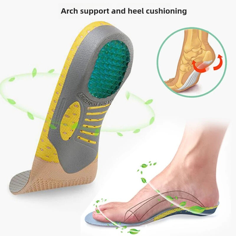 Ortopedski uložak Potpora luku Ravna stopala Ortopedski ulošci za stopala Olakšavaju pritisak kretanja zraka Prigušujući jastuk Podstavljeni uložak