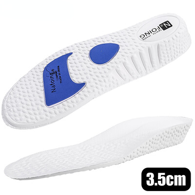 1 pár EVA športových vložiek do topánok s tlmením nárazov na zvýšenie výšky chodidiel, ortopedické vložky do topánok, podpora klenby pre mužov a ženy