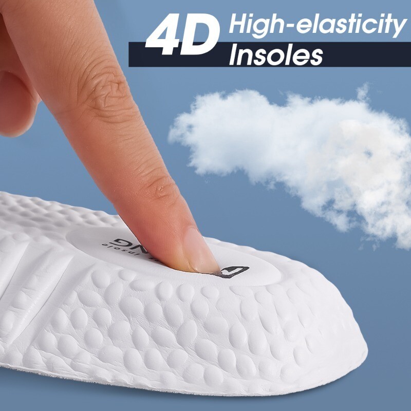 1 pár EVA športových vložiek do topánok s tlmením nárazov na zvýšenie výšky chodidiel, ortopedické vložky do topánok, podpora klenby pre mužov a ženy
