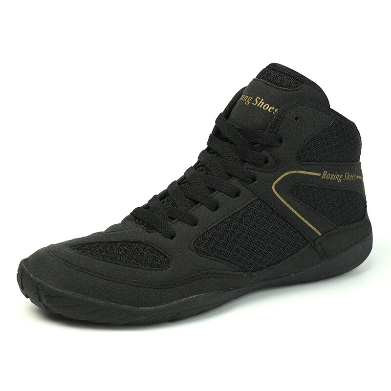 Profesionalūs imtynių batai vyrams Lengvi raudoni ir mėlyni sportiniai sportbačiai, skirti boksui ir treniruotėms lauke Didelis dydis