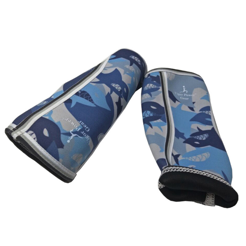 Storos neopreninės blauzdų apsaugos rankovės, fitneso pritūpimai, jėgos kilnojimo suspaudimas, blauzdos rankovės, kūno formavimas, sauga sportui, 5 mm