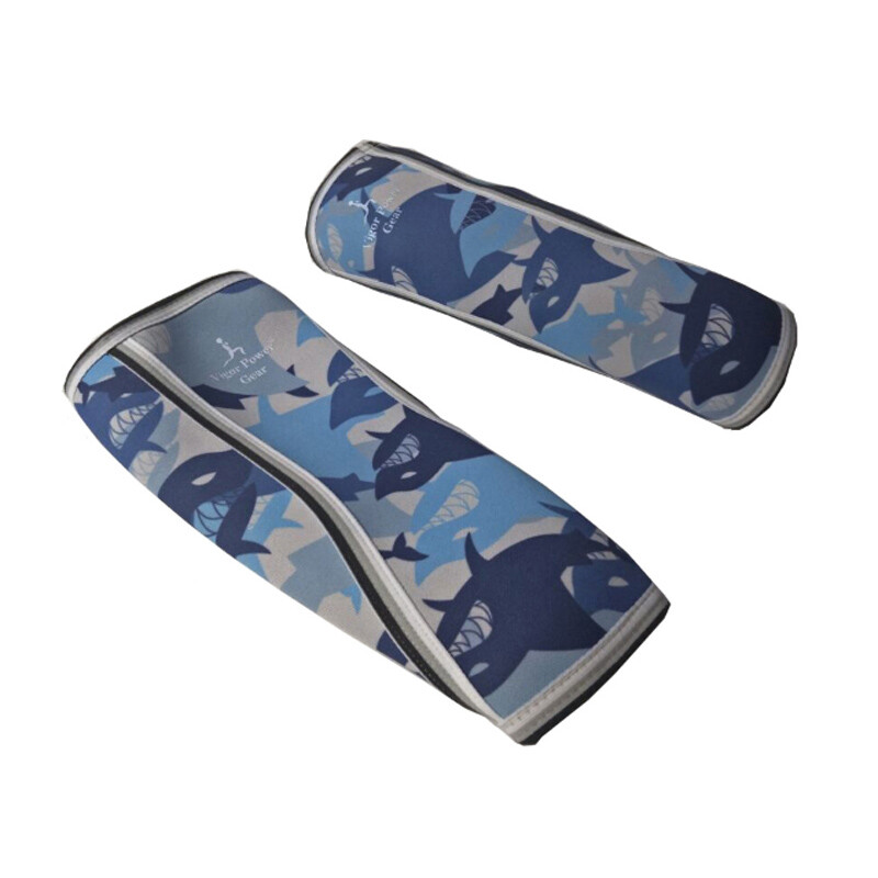 Storos neopreninės blauzdų apsaugos rankovės, fitneso pritūpimai, jėgos kilnojimo suspaudimas, blauzdos rankovės, kūno formavimas, sauga sportui, 5 mm