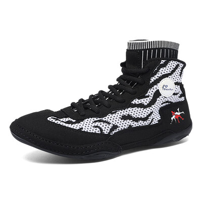 2024 m. nauji vyriški imtynių batai, neslystantys, kvėpuojantys bokso sportbačiai, imtynių treniruočių batai, atsparūs dėvėjimuisi koviniai sportbačiai