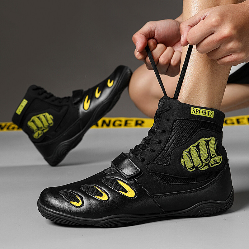 Nauji imtynių bateliai Vyriški Moteriški Bokso Sportiniai Batai Lengvi Sporto Batai Patogūs Imtynių Sportiniai Batai