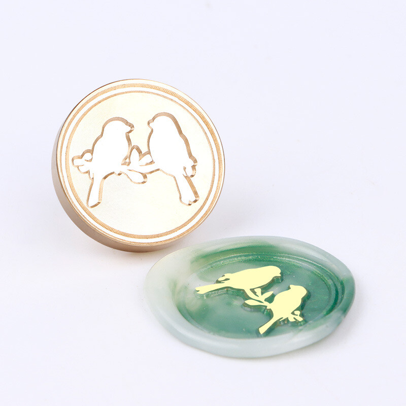 Retro tihendusvaha tempel Mars Fire Paint messingist tempel prindipea hulgimüügi oma tehas, mis sobib piiriülestele kauplejatele