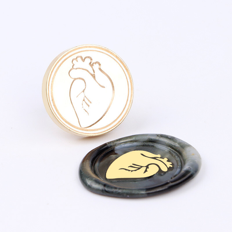 Retro tihendusvaha tempel Mars Fire Paint messingist tempel prindipea hulgimüügi oma tehas, mis sobib piiriülestele kauplejatele