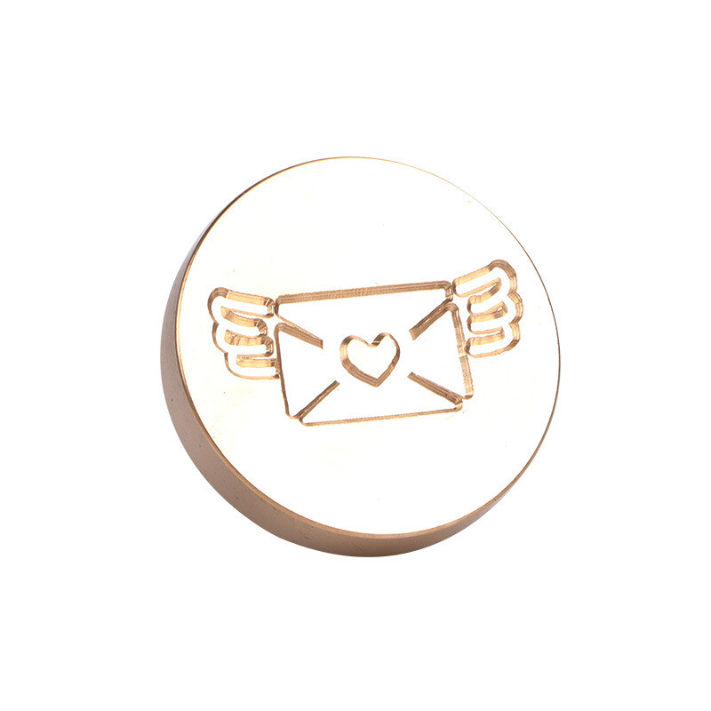 Retro tihendusvaha tempel Mars Fire Paint messingist tempel prindipea hulgimüügi oma tehas, mis sobib piiriülestele kauplejatele