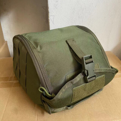 Държач за тактическа чанта за каска MOLLE System Quick Release Buckle Secure Fasten Strap Handbag For EDC FAST BJ PJ MH Tactical Helmet