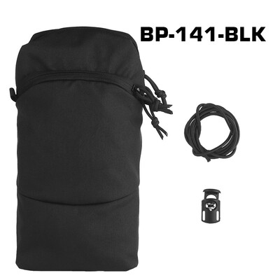 Multifunkčné univerzálne taktické puzdro (6x12 palcov), široko použiteľné, dva spôsoby použitia, vybavené elastickým lanom