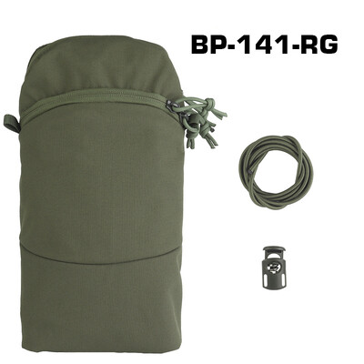 Multifunkčné univerzálne taktické puzdro (6x12 palcov), široko použiteľné, dva spôsoby použitia, vybavené elastickým lanom