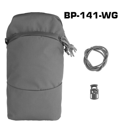 Multifunkčné univerzálne taktické puzdro (6x12 palcov), široko použiteľné, dva spôsoby použitia, vybavené elastickým lanom