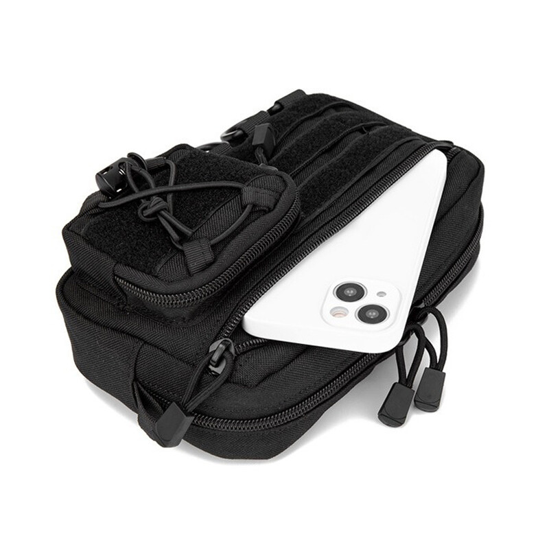 1000D Molle Admin Pouch EDC Organizator Lovačka torba Torbica za pomoćne alate Torbica oko struka Outdoor Fanny Pack za lov Penjanje Biciklizam