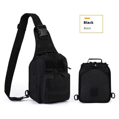 Nova muška višenamjenska taktička torba za prsa velikog kapaciteta, vodootporna muška sportsko planinarenje na otvorenom