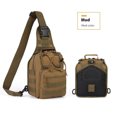Nova muška višenamjenska taktička torba za prsa velikog kapaciteta, vodootporna muška sportsko planinarenje na otvorenom
