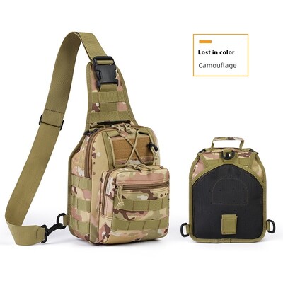 Nova muška višenamjenska taktička torba za prsa velikog kapaciteta, vodootporna muška sportsko planinarenje na otvorenom