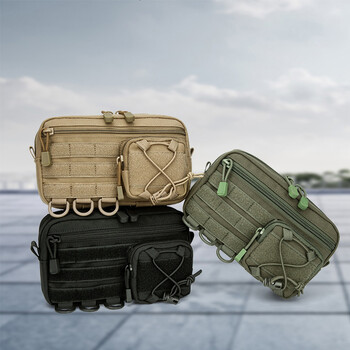 1000D EDC Pouch Molle Organizer Bag Multiple Pockets Utility Pouch Tool Storage case Θήκη τηλεφώνου Θήκη τηλεφώνου για υπαίθριο κυνήγι Fanny Pack