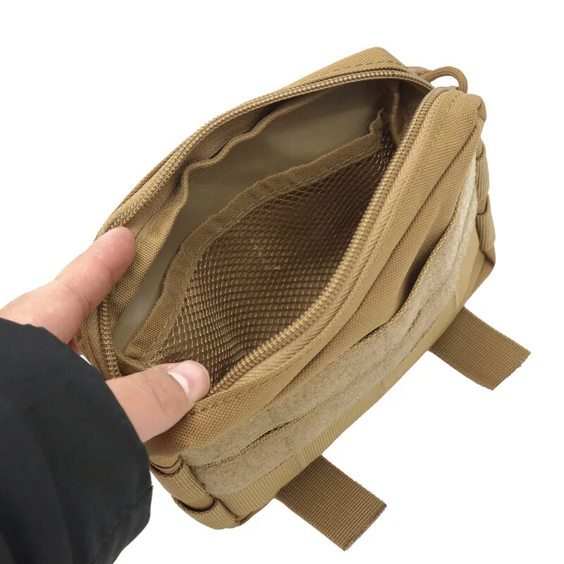 Molle Utility EDC Waist Bag Tactical Pouch Медицинска чанта за първа помощ Чанта за колан Чанта за спорт на открито Ловна чанта