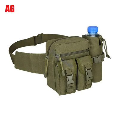 MOLLE ľadvinka, poľovnícky airsoft batoh, mužský, ženský, mobilný telefón, fľaša s vodou, puzdro, vonkajšia turistika, rybolov, kanvica, opasok, ľadvinka