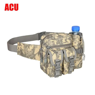 MOLLE ľadvinka, poľovnícky airsoft batoh, mužský, ženský, mobilný telefón, fľaša s vodou, puzdro, vonkajšia turistika, rybolov, kanvica, opasok, ľadvinka