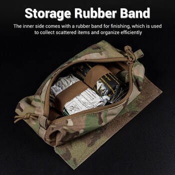 Εξωτερικό γιλέκο Dangler Drop Pouch EDC Organizer Utility Tools Holder Dump Bag for JPC CPC LBT D3CR MK3 MK4 Plate Carrier Storage