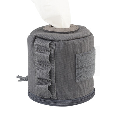 Taktička torbica za držač role toaletnih maramica Okrugla torbica YKK patentni zatvarač Donji ubrusi Pribor za lov Oprema Oprema Najlon