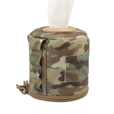 Taktička torbica za držač role toaletnih maramica Okrugla torbica YKK patentni zatvarač Donji ubrusi Pribor za lov Oprema Oprema Najlon