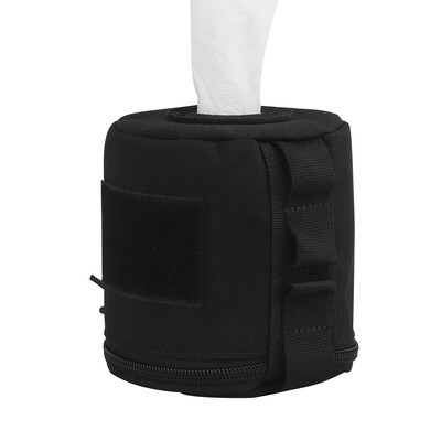 Taktička torbica za držač role toaletnih maramica Okrugla torbica YKK patentni zatvarač Donji ubrusi Pribor za lov Oprema Oprema Najlon