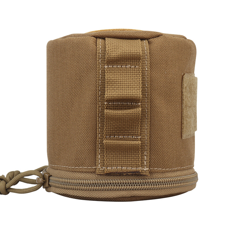 Taktička torbica za držač role toaletnih maramica Okrugla torbica YKK patentni zatvarač Donji ubrusi Pribor za lov Oprema Oprema Najlon