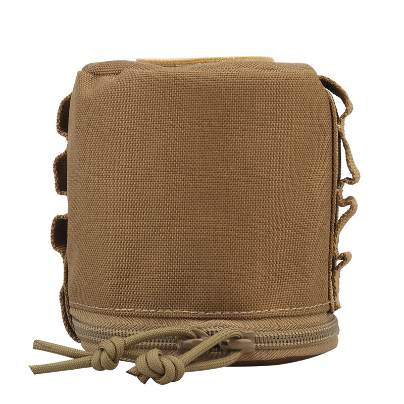 Taktička torbica za držač role toaletnih maramica Okrugla torbica YKK patentni zatvarač Donji ubrusi Pribor za lov Oprema Oprema Najlon