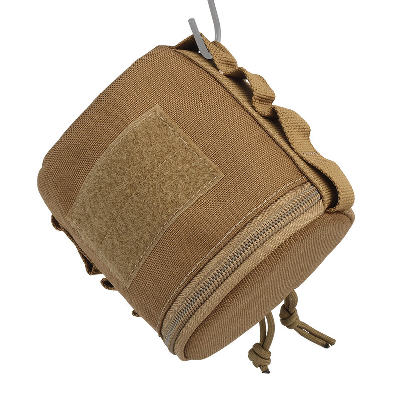 Taktička torbica za držač role toaletnih maramica Okrugla torbica YKK patentni zatvarač Donji ubrusi Pribor za lov Oprema Oprema Najlon