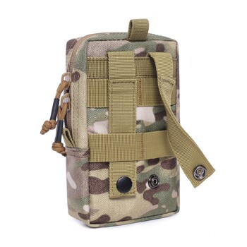 Tactical Molle Pouch Belt Pack Τσάντα μέσης Pocket Waist Pack Θήκη για τρέξιμο Τσάντες ταξιδιού για κάμπινγκ Μαλακή πλάτη