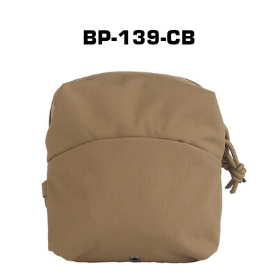 Multifunkčné univerzálne taktické puzdro (6x5 palcov), široko použiteľné, montáž MOLLE, dizajn vnútornej vrstvy s popruhovým pútkom