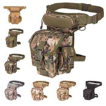 Drop Leg Bag Tool Fanny Thigh Pack Τσάντα κυνηγιού Πακέτο μέσης μοτοσικλέτας Ιππασία ανδρών Molle Πακέτα μέσης