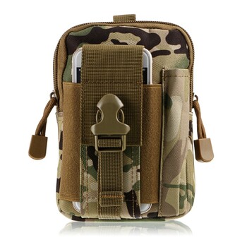 Outdoor Sport Tactical Molle Pouch Τσάντα μέσης Πεζοπορία Αναρρίχηση Κάμπινγκ Ζώνη Πακέτο Τσάντα Τρέξιμο Ταξίδι Κυνήγι Μικρή τσέπη