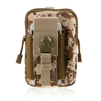 Outdoor Sport Tactical Molle Pouch Τσάντα μέσης Πεζοπορία Αναρρίχηση Κάμπινγκ Ζώνη Πακέτο Τσάντα Τρέξιμο Ταξίδι Κυνήγι Μικρή τσέπη