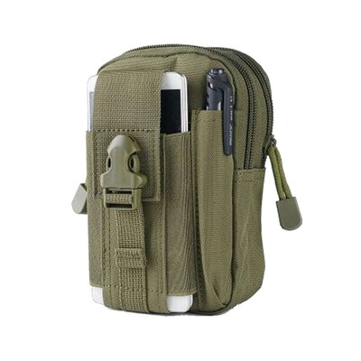 Vonkajšie športové taktické Molle puzdro na pás, turistika, lezenie, kempovanie, opasok, taška na beh, cestovanie, poľovníctvo, malé vrecko