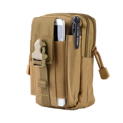 Vonkajšie športové taktické Molle puzdro na pás, turistika, lezenie, kempovanie, opasok, taška na beh, cestovanie, poľovníctvo, malé vrecko