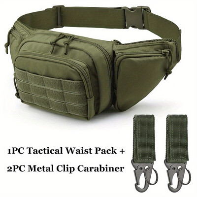 Vanjski višenamjenski alati Taktički alati Fanny Pack Taktička najlonska mreža s kopčom za planinarenje Privjesak za ključeve Sportska taktička torba