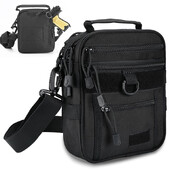 Vanjska torba za oružje Lovačka ležerna torba za rame s futrolom za pištolj Torba za prsni koš za skriveno nošenje pištolja ECD torbica za pohranu oružja