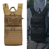 Vonkajšia taška, taktický hydratačný batoh, pánsky batoh, vhodný pre 1-3l vodný mechúr, taška na cyklistiku, kempovanie, poľovníctvo, úložný priestor