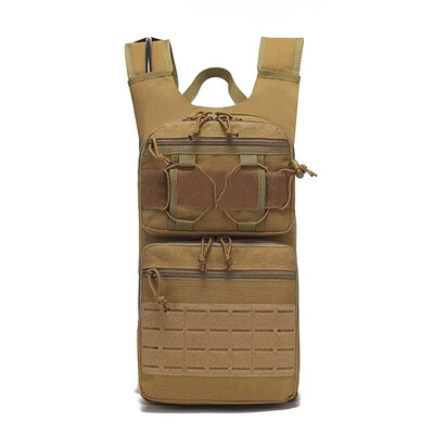 Vonkajšia taška, taktický hydratačný batoh, pánsky batoh, vhodný pre 1-3l vodný mechúr, taška na cyklistiku, kempovanie, poľovníctvo, úložný priestor