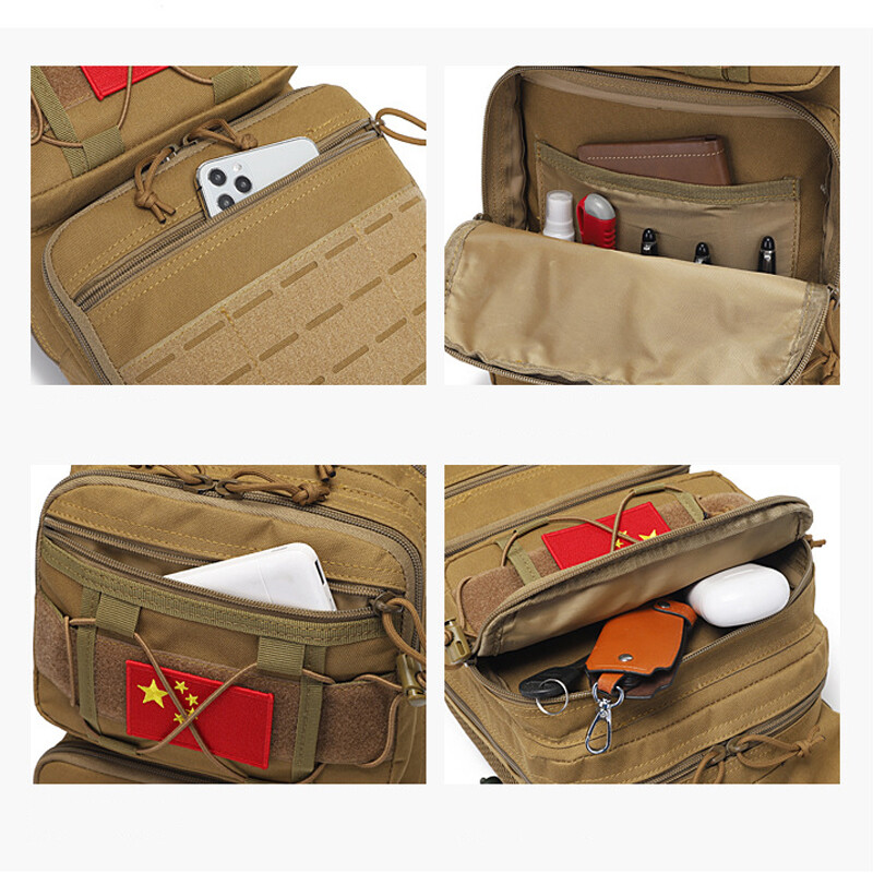 Vonkajšia taška, taktický hydratačný batoh, pánsky batoh, vhodný pre 1-3l vodný mechúr, taška na cyklistiku, kempovanie, poľovníctvo, úložný priestor