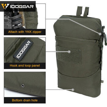 IDOGEAR Tactical Hydration Backpack 2L Water Bag Outdoor Sport Hydration Pouch Hunting 35121